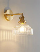 GobekUsa Glass Shade Modern LED Indoor Wall Sconce Lamp With Switch