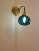 GobekUsa Glass Decor Wall Sconce Lamp Lighting for Bedroom Living Room