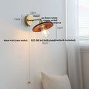 GobekUsa LED Wall Lamp Walnut Wood Stair Light Fixture