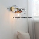 GobekUsa LED Wall Lamp Walnut Wood Stair Light Fixture