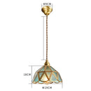 GobekUsa Glass LED Pendant Lamp: Modern Copper Nordic Indoor Lighting for Home, Coffee, Bedroom & Living Room