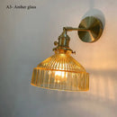 GobekUsa Glass Shade LED Wall Lamp Switched Nordic Light for Luxury Living Room