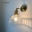 GobekUsa Glass Shade LED Wall Lamp Switched Nordic Light for Luxury Living Room