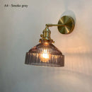GobekUsa Glass Shade LED Wall Lamp Switched Nordic Light for Luxury Living Room