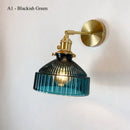 GobekUsa Glass Shade LED Wall Lamp Switched Nordic Light for Luxury Living Room