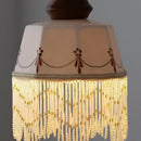 GobekUsa Brown Wood Ceramic Tassel LED Pendant Lights for Modern Interior Lighting