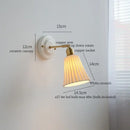 GobekUsa Ceramic LED Wall Lamps - Minimalist Modern Nordic Design for Living Room, Bedroom, Mirror