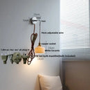 GobekUsa Ceramic LED Wall Sconce Pull Chain Switch Mirror Light Fixture
