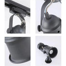Vintage copper & black gu10 led track light kitchen spotlight by Decorbites