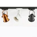 Vintage copper & black gu10 led track light kitchen spotlight by Decorbites