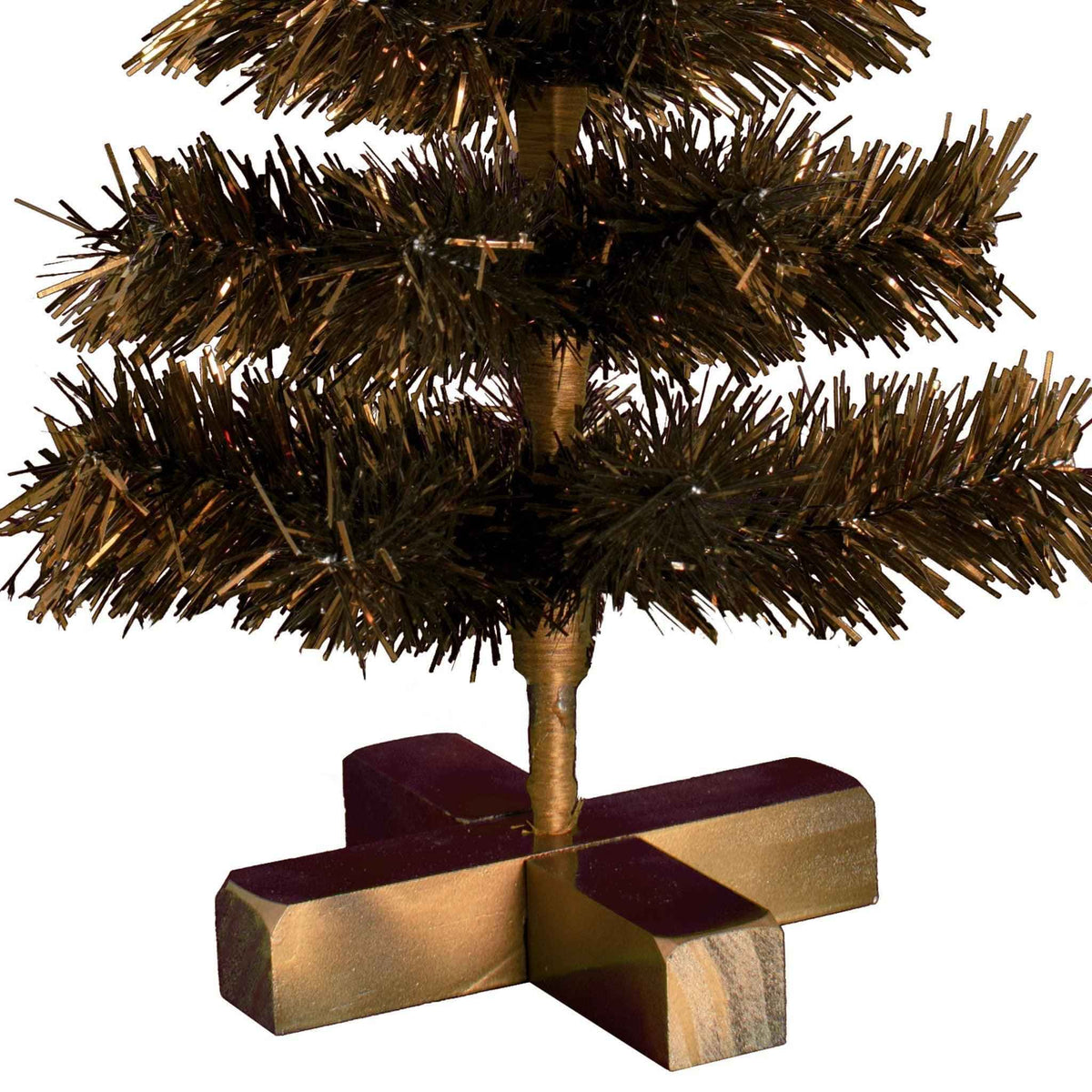 Vintage Copper Tinsel Christmas Tree, photo 7 of 11
