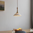 GobekUsa Adjustable LED Pendant Lights Ash Wood White Ceramic Modern Hanging Lamp