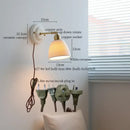 GobekUsa Ceramic LED Wall Lamp Bedroom Kitchen Bathroom Mirror Bedside Stair Light