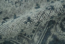 Hand Knotted Wool Serapi Vintage Area Rug Silver Gray Distressed by The Rug Decor