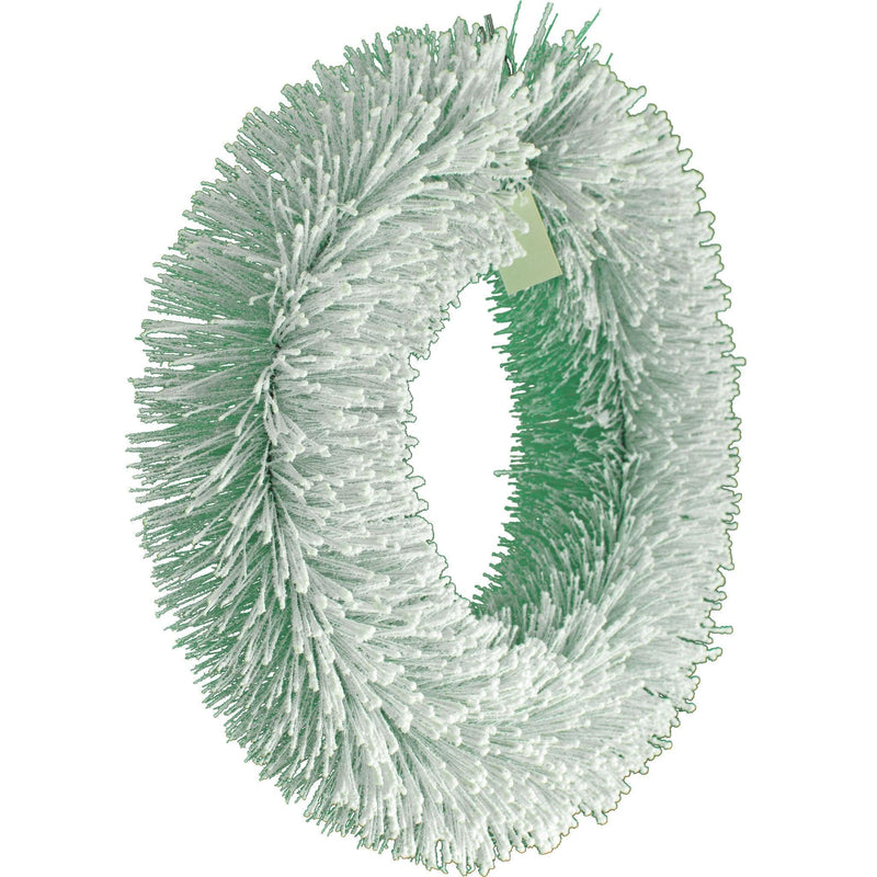 Vintage Flocked Pine Needle Wreath - 20in