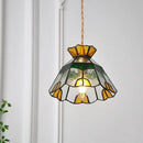 GobekUsa Glass Brass Pendant Lamp Adjustable Wire LED Dining Room Kitchen Bar Balcony Decor