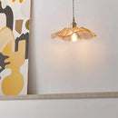 Vintage Flower Glass Pendant Light Fixture