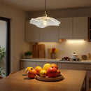 Vintage Flower Glass Pendant Light Fixture