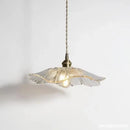 Vintage Flower Glass Pendant Light Fixture