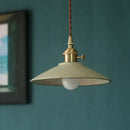 GobekUsa Ceramic LED Pendant Lamp Copper Hanglamp for Dining Living Room Lighting