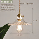 Vintage Green Glass Pendant Light With Brass Details