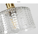 GobekUsa Glass LED Pendant Lamp for Modern Nordic Decor in Dining, Living, and Bedroom