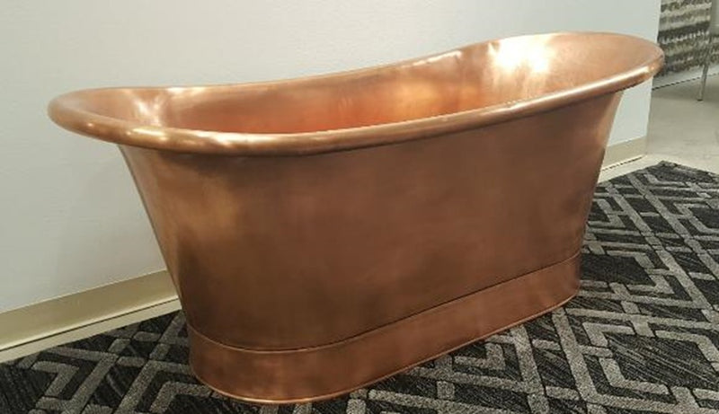 Vintage Handmade Antique Look Copper Bathtub