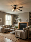 Vintage Industrial Style Ceiling Fan Light