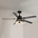Vintage Industrial Style Ceiling Fan Light