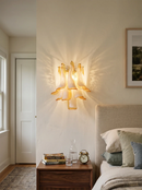 Vintage Murano Caramel Wall Lights