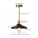 GobekUsa Ceramic LED Hanging Lamp for Home Decor and Lighting