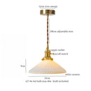 GobekUsa Ceramic LED Hanging Lamp for Home Decor and Lighting