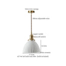 GobekUsa Ceramic LED Hanging Lamp for Home Decor and Lighting