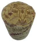 Vintage Persian Pouf, Footstool, Chair or Footrest made from fine woolen hand knotted Area Rug | TRD132 by The Rug Decor