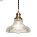 GobekUsa Glass Copper Pendant Light: Modern Nordic Style Hanging Lamp for Kitchen, Dining, and Living Room