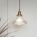 GobekUsa Glass Copper Pendant Light: Modern Nordic Style Hanging Lamp for Kitchen, Dining, and Living Room