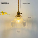 GobekUsa Glass Hanging Lamp with Switch: Modern Nordic Copper Pendant Light Fixtures