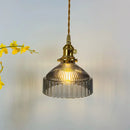 GobekUsa Glass Hanging Lamp with Switch: Modern Nordic Copper Pendant Light Fixtures