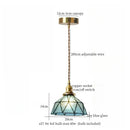 GobekUsa Cream Glass LED Pendant Lamp - Nordic Minimalist Brass Hanging Light