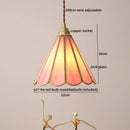 GobekUsa Glass Copper LED Hanging Light: Nordic Pendant Lamp, Living Room Bedroom Coffee Knob Switch