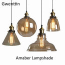 GobekUsa Industrial Glass Pendant Light for Modern Home Decor