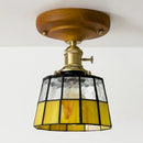 GobekUsa Glass Copper LED Ceiling Lamp Modern Style for Home Decor and Restaurant