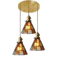 GobekUsa Glass Copper Pendant Light with Wood Knob Switch: Modern Nordic LED Hanging Lamp