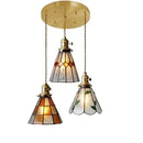 GobekUsa Glass Copper Pendant Light with Wood Knob Switch: Modern Nordic LED Hanging Lamp