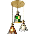 GobekUsa Glass Copper Pendant Light with Wood Knob Switch: Modern Nordic LED Hanging Lamp
