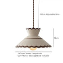 GobekUsa Coloured Glaze Pendant Light LED Hanging Lamp for Home Dining Living Room
