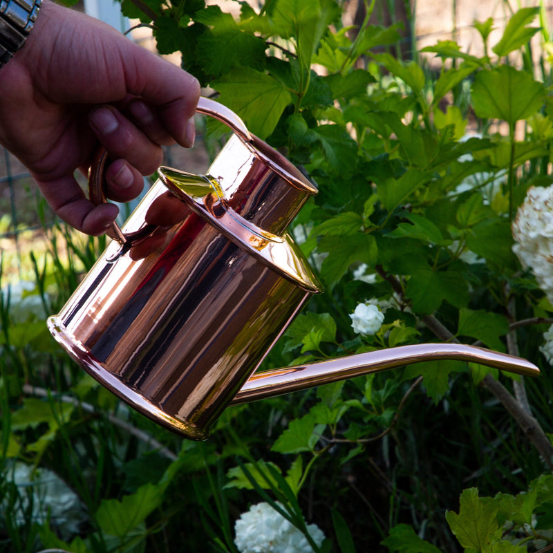 Vintage Tall Copper Watering Can