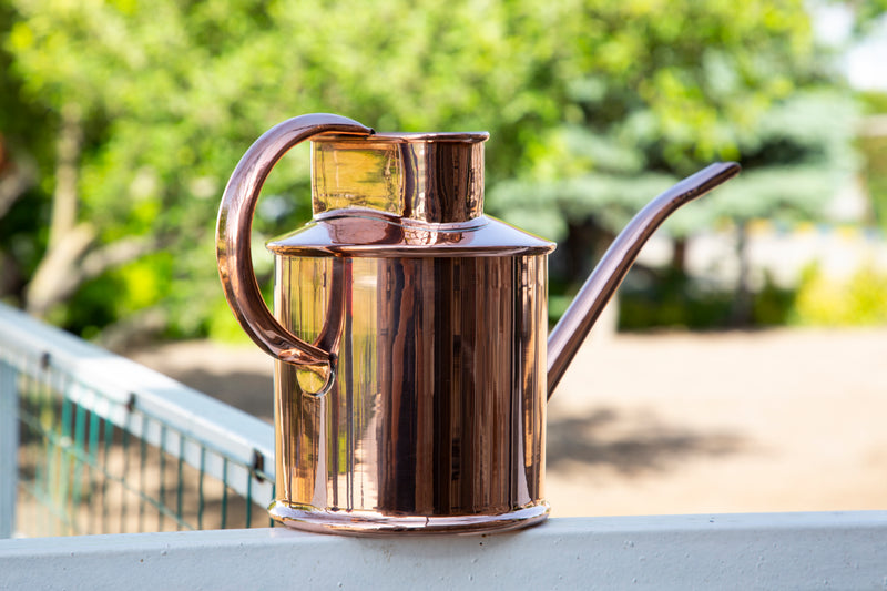 Vintage Tall Copper Watering Can