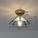 GobekUsa Glass LED Ceiling Lamp Modern Copper Socket Ceiling Lights