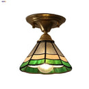 GobekUsa Glass LED Ceiling Lamp Modern Copper Socket Ceiling Lights